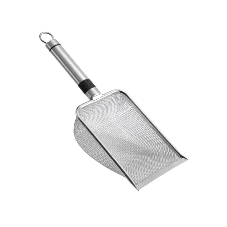 Stainless Steel Cat Litter Scoop – Durable, Easy Clean, Ergonomic Handle, Rust-Resistant, Ideal for Quick Waste Removal